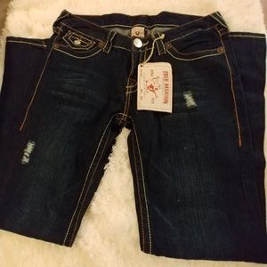 True Religion "Rainbow Joey" jeans